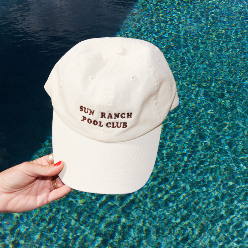 Sun Ranch Pool Club Cap